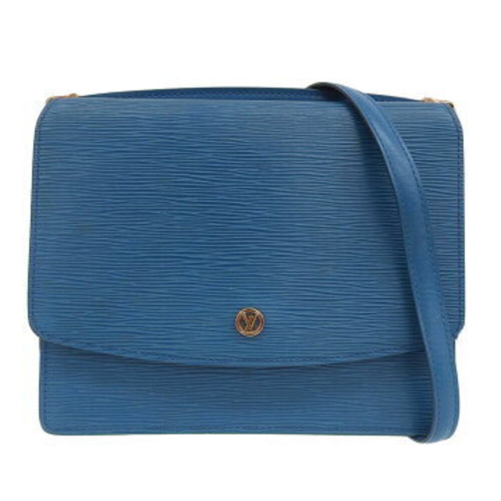 Louis Vuitton Epi Grenelle Crossbody Shoulder Bag Toledo Blue